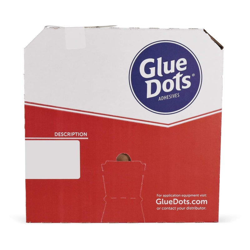 Glue Dots Pro Dispenser Box Applicator with 4000 (1/2") Low-Profile High-Tack Double-Sided Adhesive Dots - Image 1